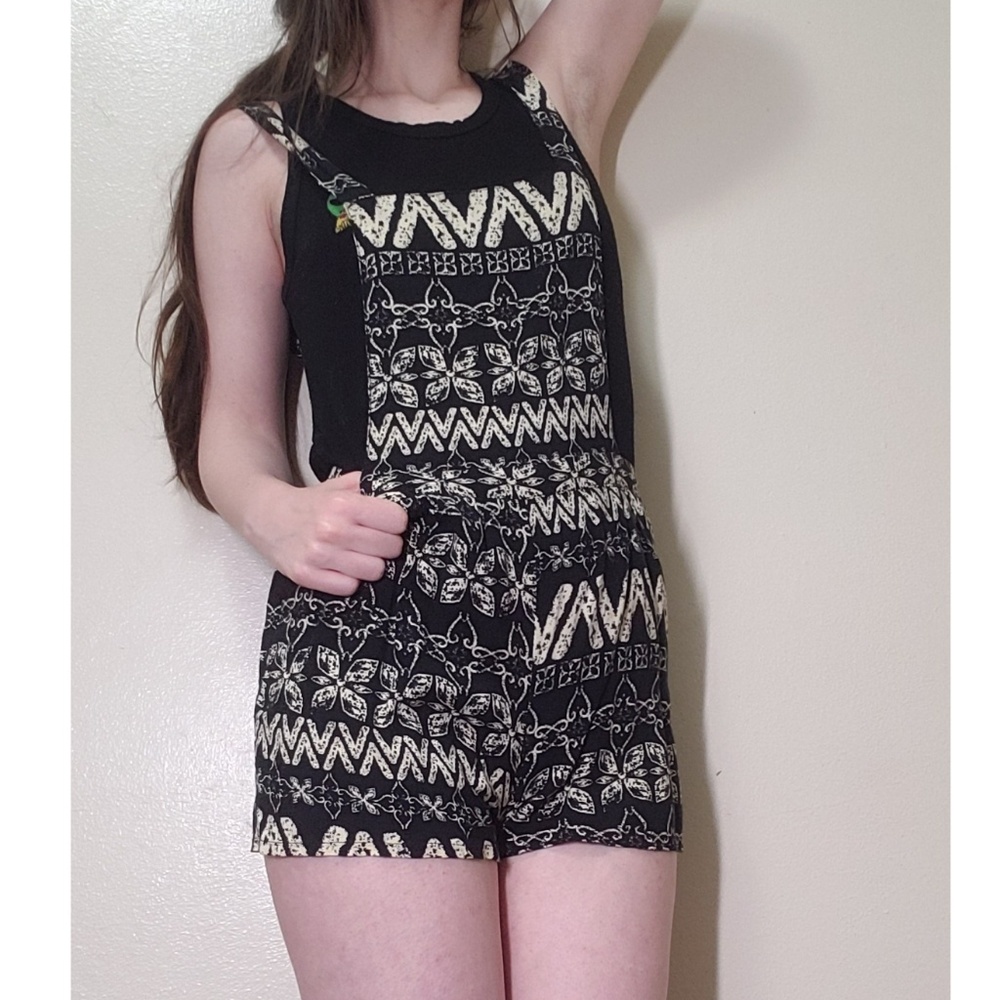 Printed overalls